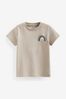 Bear Rainbow Short Sleeve Character T-Shirts print 3 Pack (3mths-7yrs)