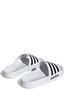 adidas White Adilette Shower Junior And Youth Sliders