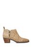 Vionic Cecily Deer Print Ankle Newton Boots