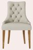 Set of 2 Natural Chenille Redshaw Dining Chairs