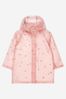 Girls Cherry Blush Raincoat in Pink