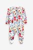 Red/Blue Baby Sleepsuit 4 Pack (0mths-2yrs)