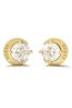 Guess Jewellery Ladies Gold Tone Moon Phases Earrings
