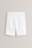 White 1 Pack Jersey Shorts (3-16yrs)
