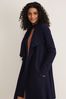Phase Eight Blue Bellona Knit Coat