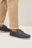 Navy Blue Boat Shoes
