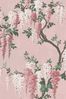 Woodchip & Magnolia Pink Wisteria Sample Wallpaper