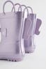 Lilac Purple Unicorn Handle Wellies