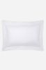 Jasper Conran London White 300 TC Percale Organic Oxford Pillowcase