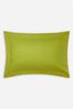 Jasper Conran London Green 300 TC Percale Organic Oxford Pillowcase
