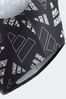 adidas Black 3 Bar Logo Graphic Swimsuit