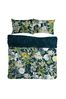 Graham & Brown Navy Blue Glasshouse Flora Duvet Cover and Pillowcase Set