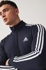 adidas Navy Sportswear Basic 3-Stripes Tricot Tracksuit