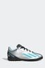 adidas Silver Kids X Crazyfast Messi.4 Turf Boots