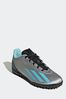 adidas Silver Kids X Crazyfast Messi.4 Turf Boots