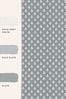 Slate Grey Trefoil Wallpaper Wallpaper