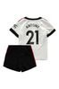 adidas White adidas Performance UltraBoost Ανδρικά Παπούτσια Για Τρέξιμο Manchester United 22/23 Kids Away Mini Kit