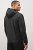 Emporio Armani EA7 Ventus Hooded Black Jacket