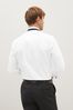 Occasion White Wing Collar Regular Fit Double Cuff Cotton college Shirt