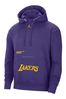 Nike Purple Fanatics Los Angeles Lakers SAIL Jordan Statement Courtside Hoodie