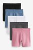 Black/Pink/Blue/White/Grey5PackCycleShorts(3-16yrs)