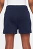 Nike Navy Trend Fleece Shorts