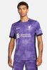 Nike Purple Liverpool FC Stadium 23/24 Third Football Shirt