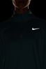Nike den Green Dri FIT Pacer Half Zip Pullover Top