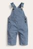 Boden Blue Ticking Dungarees