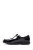 Clarks Black Patent Multi Fit Jazzy Tap Shoes