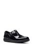 Clarks Black Patent Multi Fit Jazzy Tap Shoes