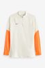 Nike Orange/White Dri-FIT Strike Drill Training T-Shirt