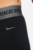 Nike Black Pro Mid-Rise 7/8 Graphic Training Leggings