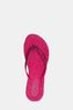 Ilse Jacobsen Pink Flip Flops With Glitter