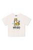 KENZO KIDS White Tiger Logo T-Shirt