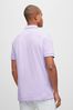 BOSS Lilac Purple/Purple Tipping Paddy Polo Shirt