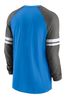 Nike diamond Blue Fanatics Los Angeles Chargers Dri-FIT Cotton Long Sleeve Raglan T-Shirt