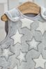 Grey Stars Baby Supersoft Fleece 2.5 Tog Sleep Bag