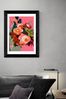 East End Prints Pink Floral II Roses Guave  by Ana Rut Bre Framed Print