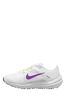 Nike force White/Purple Air Winflo 10 Road Running Trainers