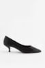 Black Regular/Wide Fit fringe detail ballerina STEVE shoes
