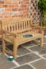 Rowlinson Garden Products Natural Tuscan Bench 1.2m