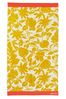 Joules Gold Fruity Floral Towel