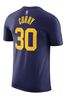 Nike Blue Fanatics Golden State Warriors Jordan nfkf Statement Name & Number T-Shirt - Stephen Curry