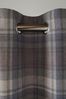 Blue Alpine Check Eyelet Super Thermal Curtains