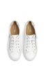 Hotter Chase II Lace-Up/Zip X Wide White Shoes