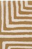 Asiatic Rugs Ochre Yellow Reef Curve Rug