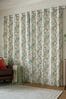 Buy Laura Ashley Oldcastle Leaves Eyelet Curtains from the Laura Ashley ...