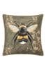 Evans Lichfield Sage Avebury Bee Piped Cushion