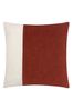 Furn Brick Coba Washed Velvet Cushion